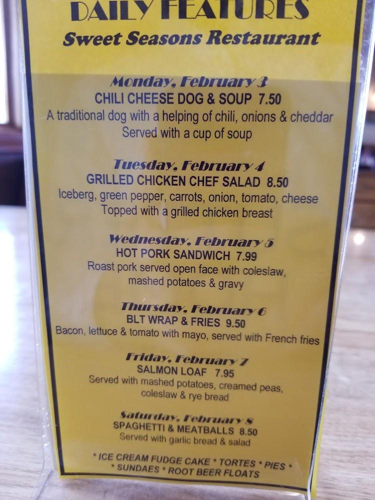 Sweet Seasons Menu image 3